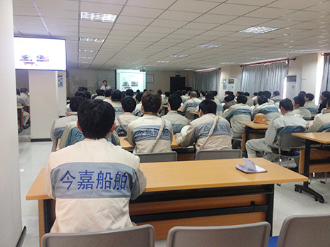  今岡船務(wù) 今嘉船舶新入社員工品質(zhì)教育